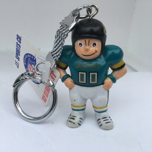 J.F. Sports - Jacksonville Jaguars Lil&#39; Brat Football Key Chain