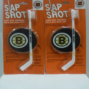 Pair of Boston Bruins Slap-Shot Toothbrushes