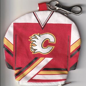 Calgary Flames Lil&#39; Sport Jersey Key Chain
