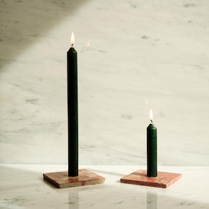 Candle holder - Table, home decor - mix red/white