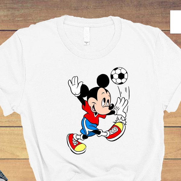 Soccer Mickey Mouse Etsy
