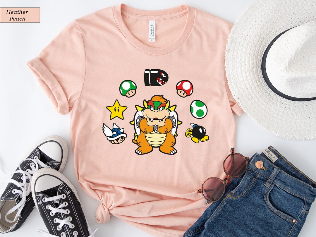 Super Mario Bowser Shirt, Bowser Shirt, Nintento World Shirt, Super ...