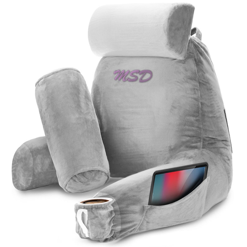 Personalized Reading Pillow, Large Size Best Christmas Gift Cozy Bed