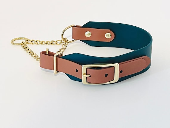 Large Heavy Duty Adjustable Dog Collar With Metal Buckle (Fits 17-25 Inch Necks)