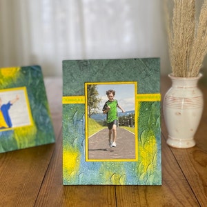 Splash Colorful Photo Frame, 4 x 6 Picture Frame, Contemporary