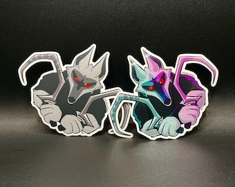 Pegatina de El Gato con Botas: El Último Deseo de Death Wolf