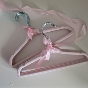 Pink Dog Wardrobe Hangers, Harness Hangers, Dog Hangers, Dog Clothing Hangers