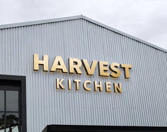 Custom LED Backlit Metal Sign | 3D Logo, Business Branding