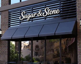 Custom 3D Metal Logo Sign – Backlit LED Business Signage