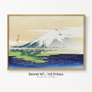 Arte de pared japonés / Arte imprimible japonés vintage / Arte de pared imprimible asiático / Impresión en madera japonesa / DESCARGA DIGITAL IMPRIMIBLE