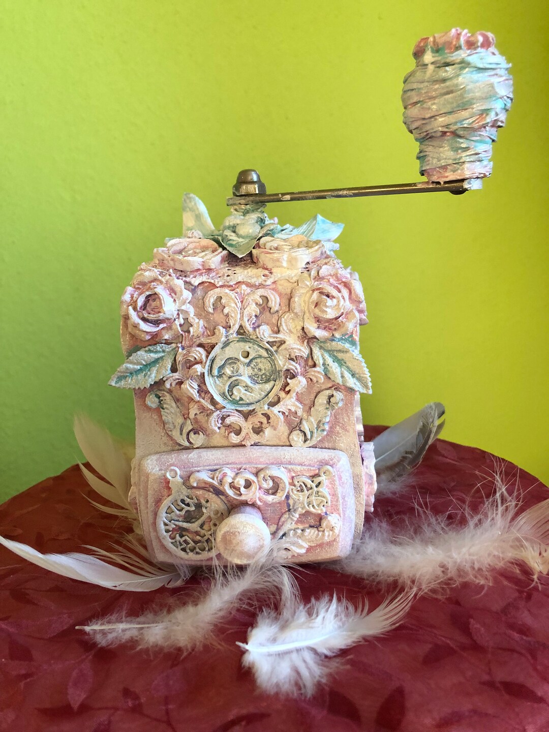 DIY Coffee Grinder Vintage Upcycling, Gift Idea, Decoration Etsy