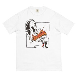 Wizard and Dragon Fight - Magic TShirt, Dragon Shirt, DnD Shirt, Wizard tee shirt, D&D t-shirt, diablo shirt, pathfinder shirt, dragon shirt
