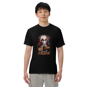 Fighting Dragons t-shirt, D&D shirt, DnD Tee shirt, Paladin shirt, Fighter shirt, Pathfinder shirt