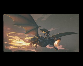 Dragon Ranger - Gaming mouse pad, desk pad