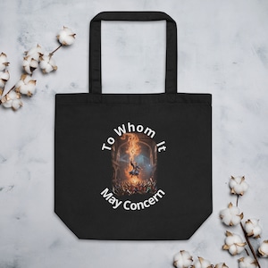 Sorcerer Fireball - Eco Tote Bag, DnD Bag, Gamer tote, Gamer Gift, Dungeon Master, D&D, Dungeons and Dragons Players and RPG Enthusiasts