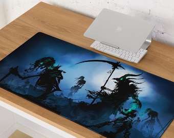 Necromancer - Gaming mouse pad, Desk mat, Magic Playmat, Tabletop Game Mat, RPG Play Mat
