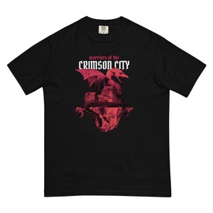 Warriors of the Crimson City t-shirt, D&D tee shirt, DnD shirt, Dragon shirt, DM Gift