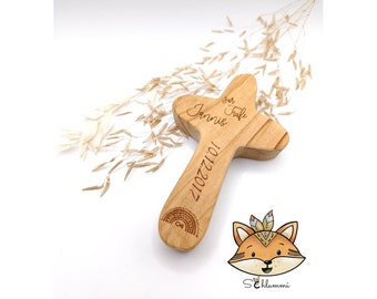 Personalized wooden cross baptism, baptismal cross wood, baptismal cross personalized, baptismal cross with name, baptism gift girl, baptism gift boy