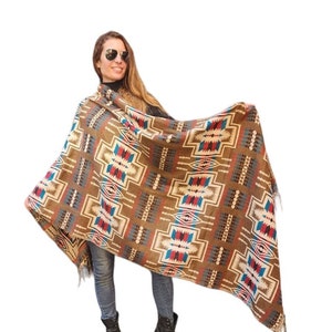 200x87 cm, Handloomed Himalayan Yak Woolen and Cotton Mix Shawl, very Warm and Durable, Multicolours, Handmade in Nepal