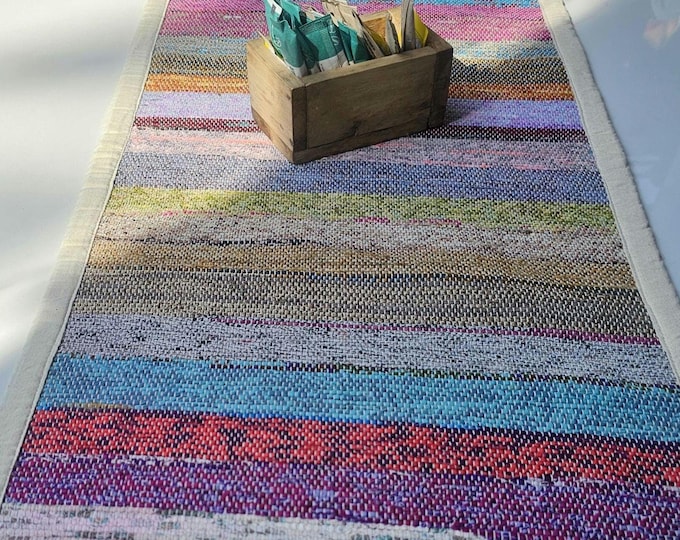 Photo inspiration: Picture Idea: Upcycled Table Runner Handmade From Local Women In A Fairtrade