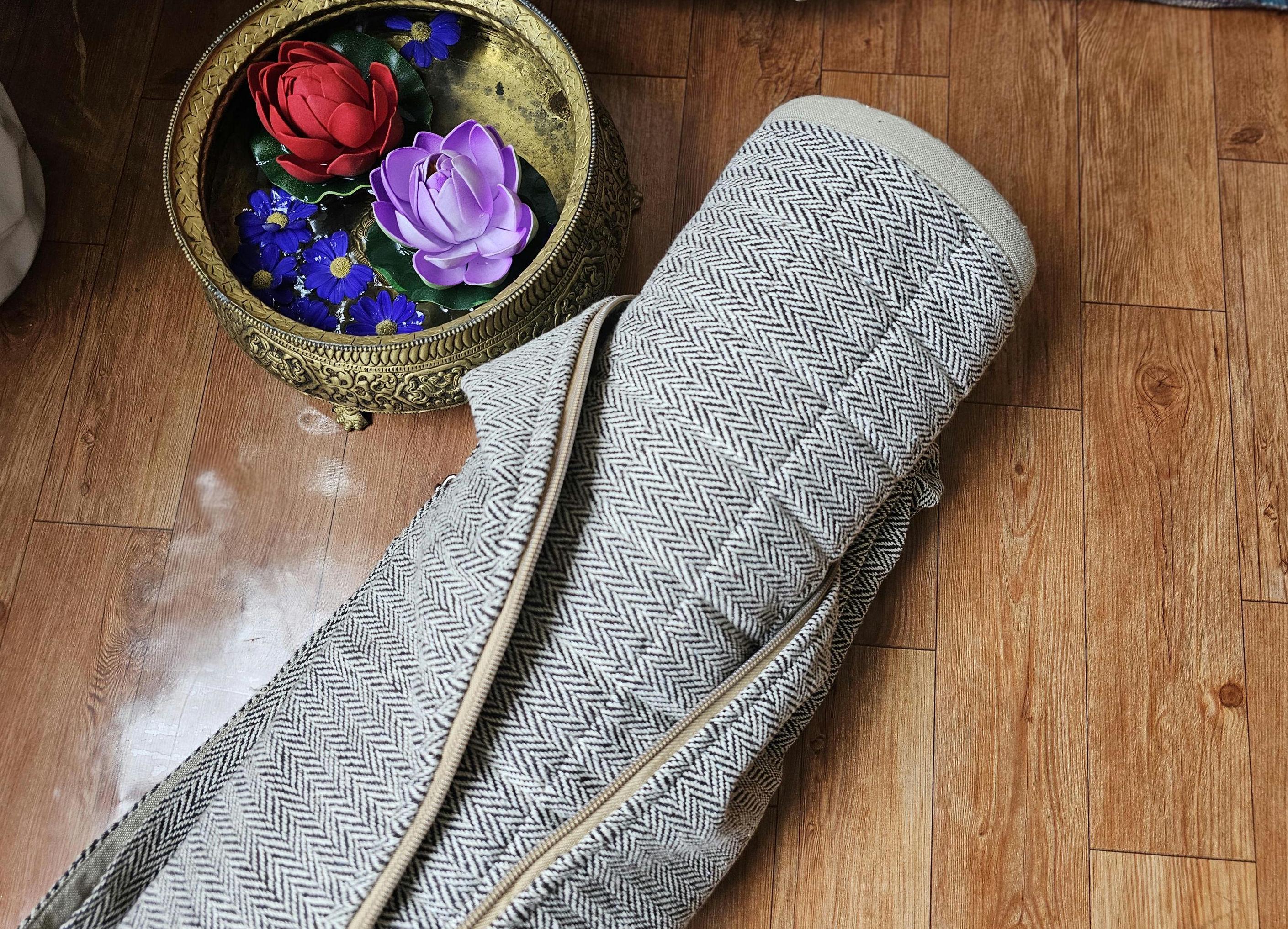 Yoga Mat【ハンプ+コットン】ヨガマット　ネパール産　ハンドメイド Yoga Mat (Hemp)ネパール産 ハンドメイド - メルカリ