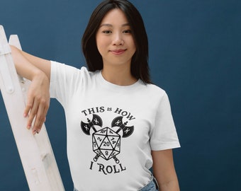 This is How I Roll DnD Dice SVG Clipart: D20 Fan Gift (Digital Download)