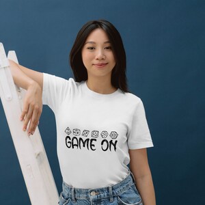 Game On svg, Dungeons and Dragons svg, DnD svg, RPG, TTRPG, D&D, Dungeon Master, Dice svg, Dice DnD, Dnd shirt, dnd player gift