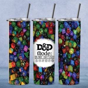 Dnd Tumbler Wrap, Dnd Tumbler Png, Dnd Tumblers, 20 Oz Skinny, Dnd Player gift, Dragon tumbler, Dungeon master gift
