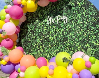 Tutti-Frutti Balloon Arch Garland Kit: Tropical Party Decor
