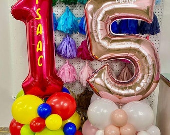 DIY Balloon Tower Kit: Air-Filled Column, Birthday Party Decoration