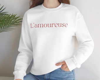 L'amoureuse French Sweatshirt – Vintage Autumn Crewneck