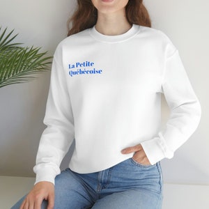 La Petite Québécoise Sweatshirt, Women's Québec Canada Crewneck