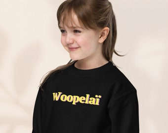 Woopelaï Kids' Sweatshirt: Quebec French Expression Crewneck