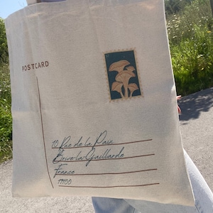 Bolsa Tote França Corrèze sul da França presente bolsa tote fofa estética cartão postal Brive-la-Gaillarde bolsa de ombro ecológica para mulheres