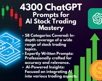 ChatGPT Prompts for Stock Trading Mastery | AI Day Trading Toolkit | Ultimate AI Prompt Pack