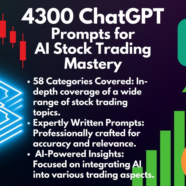 ChatGPT Prompts for Stock Trading Mastery | AI Day Trading Toolkit | Ultimate AI Prompt Pack