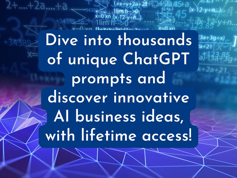 ChatGPT Mega Bundle 10,000 Prompts Use-Cases AI Business Ideas Plug-in List Prompt Engineering eBook and Personas Instant Access image 7