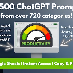 17500 ChatGPT Prompts The Ultimate ChatGPT Prompt Library: 720 Categories for Unmatched Growth Mega Prompt Collection Copy and Paste image 9