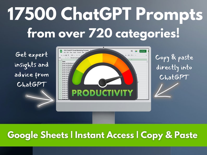 17500 ChatGPT Prompts The Ultimate ChatGPT Prompt Library: 720 Categories for Unmatched Growth Mega Prompt Collection Copy and Paste image 9