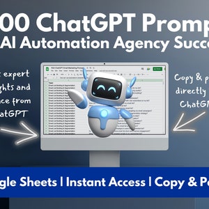 AI Automation Agency ChatGPT Prompts Comprehensive Prompts for AI Business Growth Start an Agency Today Ultimate Copy & Paste Toolkit image 3