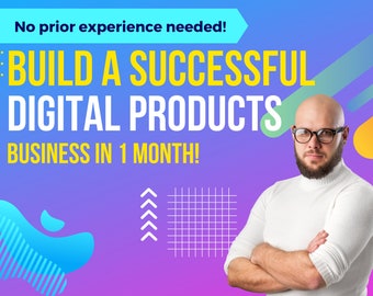 Start a Digital Products Business Today | All-in-one Kit | Passive Income | Ebook | BONUS Free Digital Products to Sell