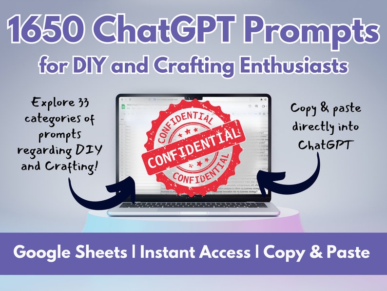 DIY & Craft ChatGPT Prompts Do it Yourself DIY Kit Plans Craft Kits Information Arts and Crafts Learn the ins and outs of crafting image 2