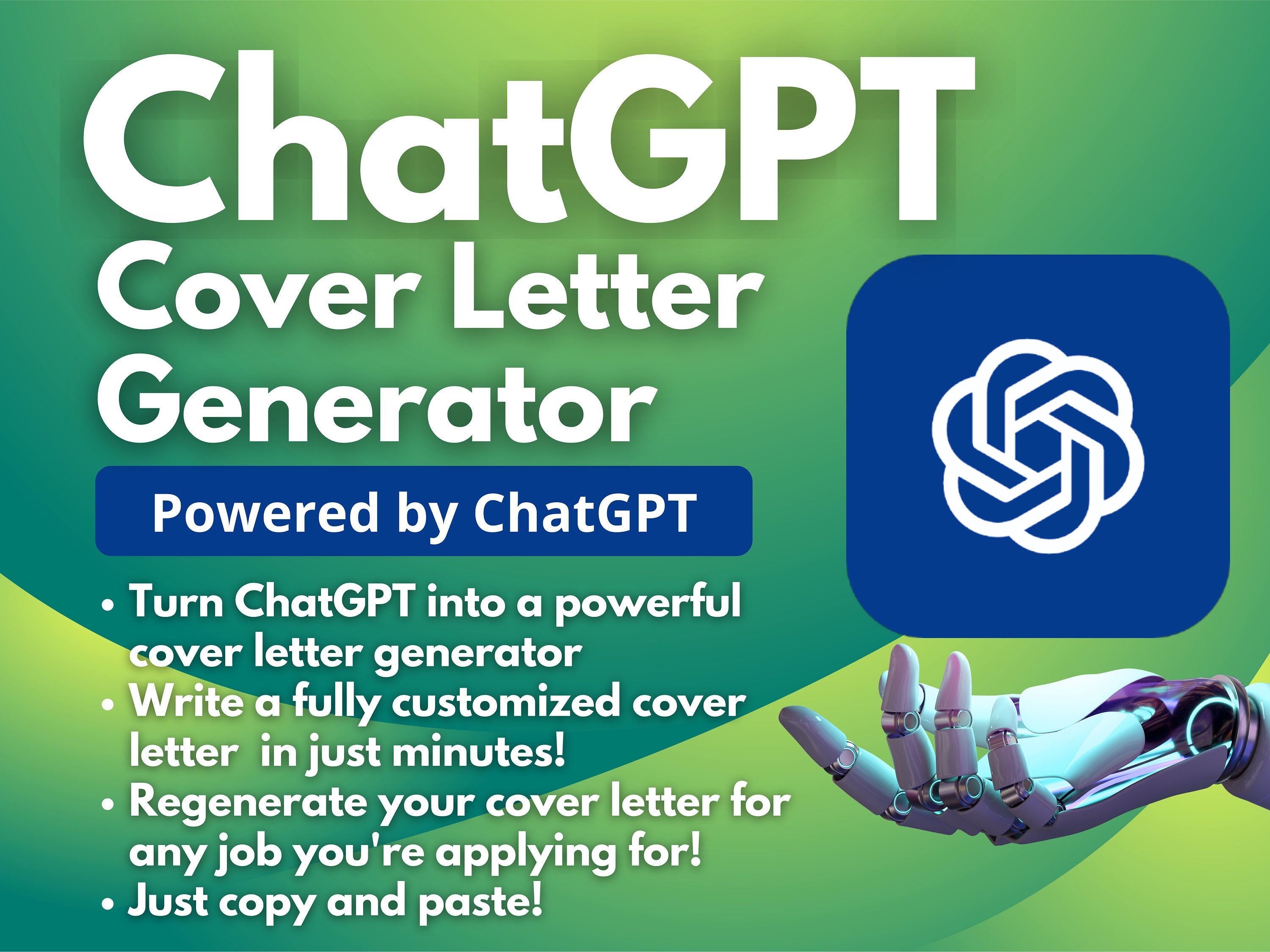 AI Cover Letter Generator: GPT-4 Powered Writer