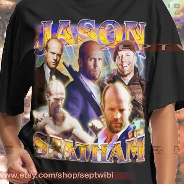 Jason Statham Vintage Shirt, Jason Statham Tshirt, Jason Statham Fan, Jason Statham Gift, Jason Statham Merch