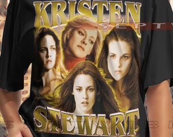 RETRO Kristen Stewart Tshirt Vintage, Kristen Stewart Shirt, Bella Swan T-Shirt Fan, Kristen Stewart Gift, Kristen Stewart bootleg tees