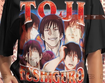 Toji Fushiguro Vintage Shirt, Toji Fushiguro Tshirt, Toji Fushiguron T-Shirt Fan, Toji Fushiguro Gift, Toji Fushiguro bootleg tees