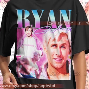 Ryan Gosling Vintage Unisex T-Shirt Ryan Gosling Shirt Ryan Gosling Retro  90s Sweater Ryan Gosling Merch Gift Ryan Gosling Homag