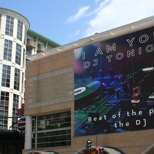 I am your DJ tonight - Banner/Display or T-Shirt Design - for your own printing - Advertising