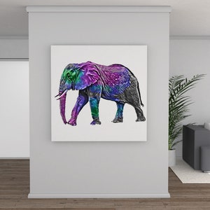 Elefant - download for your own print! Picture/Image Modern Style Art