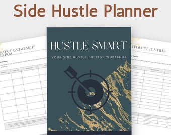 Hustle Smart: Strategic Side Gig Planner (Printable PDF)